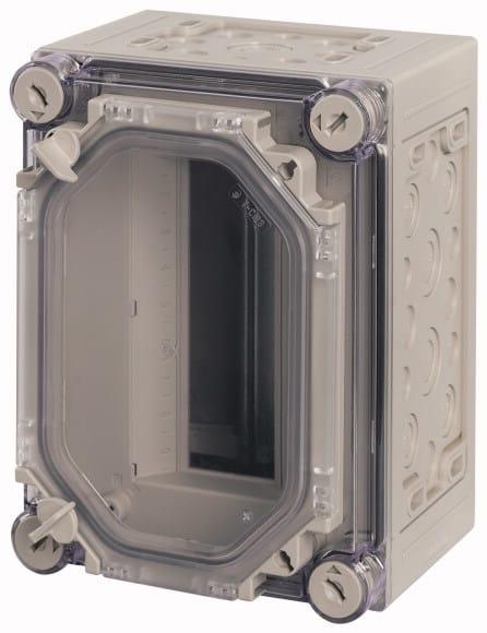 Eaton Industries France SAS - Coffret pour disjoncteurs modulaires, +porte, 9PE, HxLxP=250x187,5x150mm