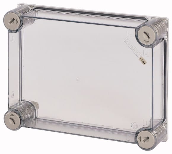 Eaton Industries France SAS - Couvercle, transparent, HxLxP=250x187,5x50mm, version NA