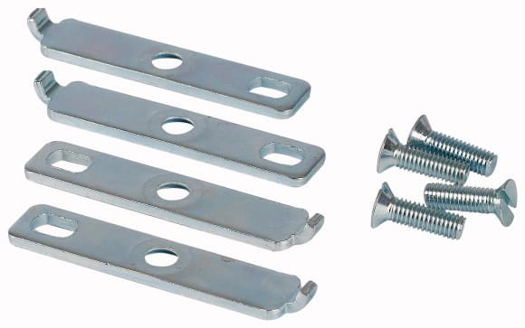 Eaton Industries France SAS - Patte de fixation murale avec vis, (1 jeu = 4 pièces)