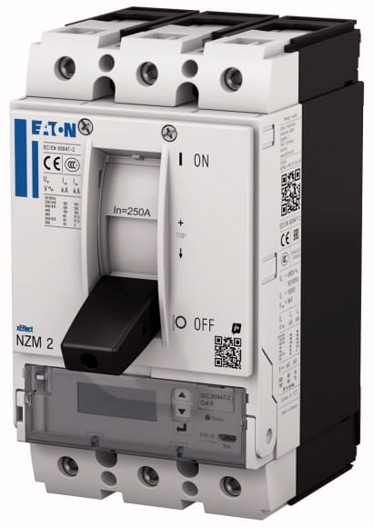 Eaton Industries France SAS - Disjoncteur PXR25, 3p,40A, sur socle,100kA, Mesure d'énergie