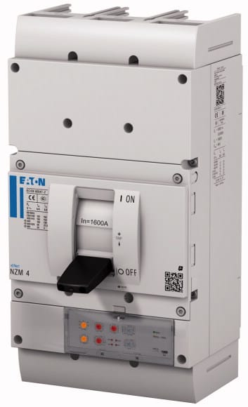 Eaton Industries France SAS - Disjoncteur NZM4, 50kA, 3P, 1250A, défaut de terre, IEC
