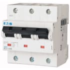 Eaton Industries France SAS - Disjoncteur modulaire AZ haut pdc , 80A, 3P, 25kA (IEC/EN 60947-2), courbe C
