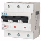 Eaton Industries France SAS - Disjoncteur modulaire AZ haut pdc , 25A, 3P, 25kA (IEC/EN 60947-2), courbe B