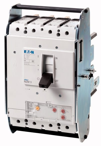 Eaton Industries France SAS - Disjoncteur NZM3, 70kA, 4P, 400A, déf. de terre, déconnectable, IEC