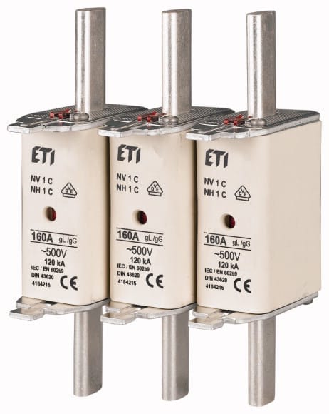 Eaton Industries France SAS - Cartouche fusible, NH1, 63A, 500 V, gL/gG