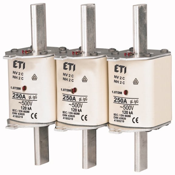Eaton Industries France SAS - Cartouche fusible, NH1, 80A, 500 V, gL/gG