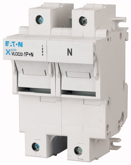 Eaton Industries France SAS - Interrupteur-sectionneur à fusible, 100 A, 1 p+N, dimensions 22 x 58