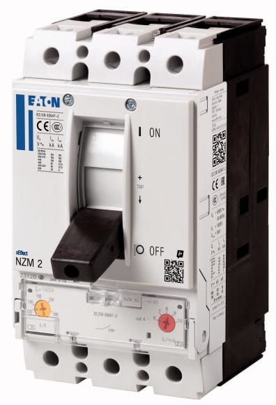 Eaton Industries France SAS - Disjoncteur NZM2, 3P, 250 A, 25 kA, IEC, borne à boulon, magnétothermique