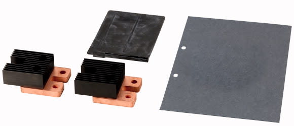 Eaton Industries France SAS - Jeu de pièces pour pont, +plaques d'isolement, +radiateur, 4p, /1p