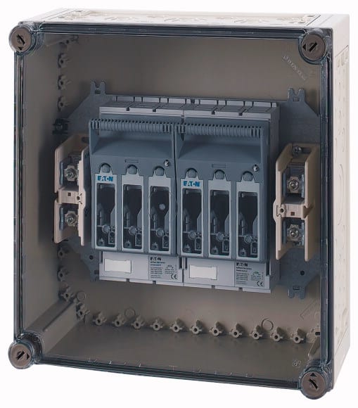 Eaton Industries France SAS - Coffret individuel Ci44,avec 2 sectionneurs pour fusibles à couteaux NH00