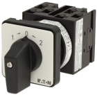 Eaton Industries France SAS - Inverseurs, Contacts: 6, 20 A, plastron: 2>0<1, 45 °, à rappel, Montage encastré