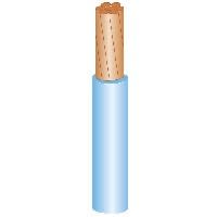 Cables Generiques courant fort - H07VR 50 ROUGE COUPE