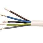 Cables Generiques courant fort - H05VVF 5G1,5 BLANC C50