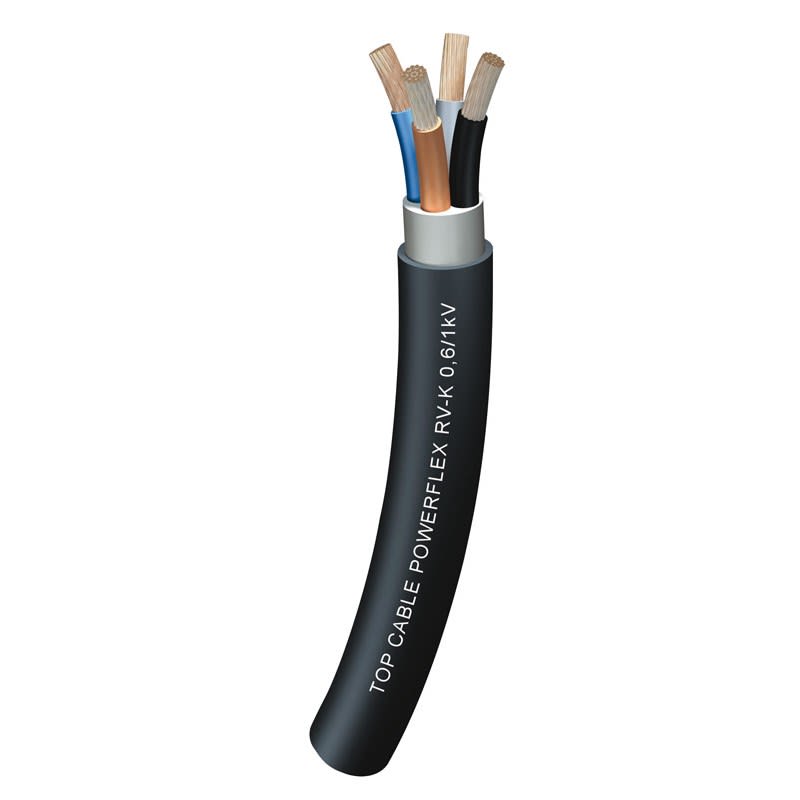 Cables Generiques courant fort - RVK 5G1,5 0,6/1KV COUPE