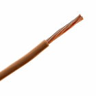 Cables Generiques courant fort - Fil H07V-R 6 mm² Marron en couronne de 100 m