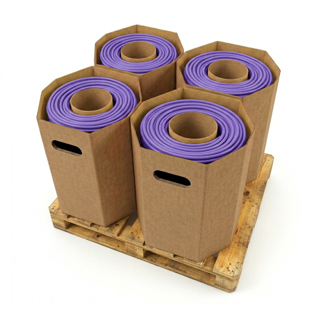 Cables Generiques courant fort - H07VU 1,5 mm² Violet en fût de 16000 m