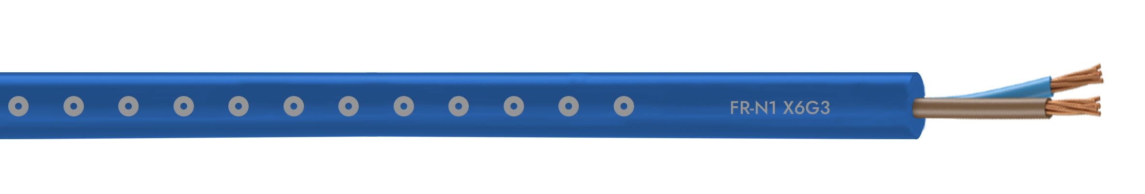 Cables Generiques courant fort - FRN1X6G3 2X16 T500