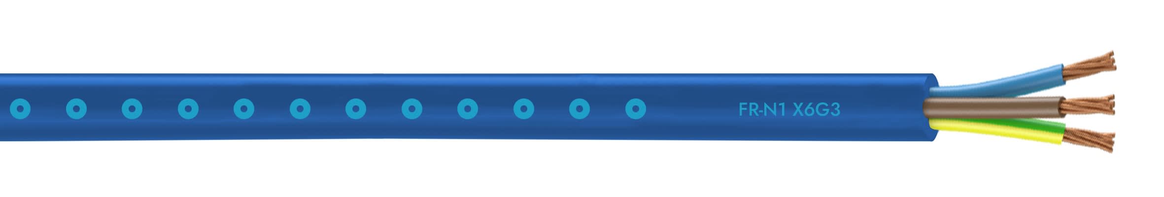 Cables Generiques courant fort - FRN1X6G3 3G6 C100