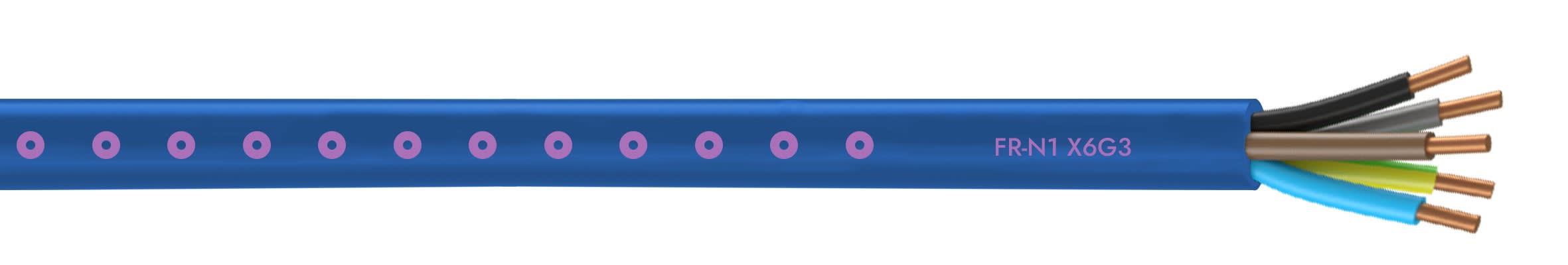 Cables Generiques courant fort - FRN1X6G3 5G4 T500