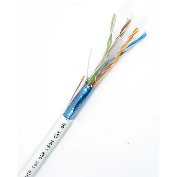 Acome - cable F/UTP Cat.6A 550 MHz LSOH 4P tres grande longueur ivoire Dca