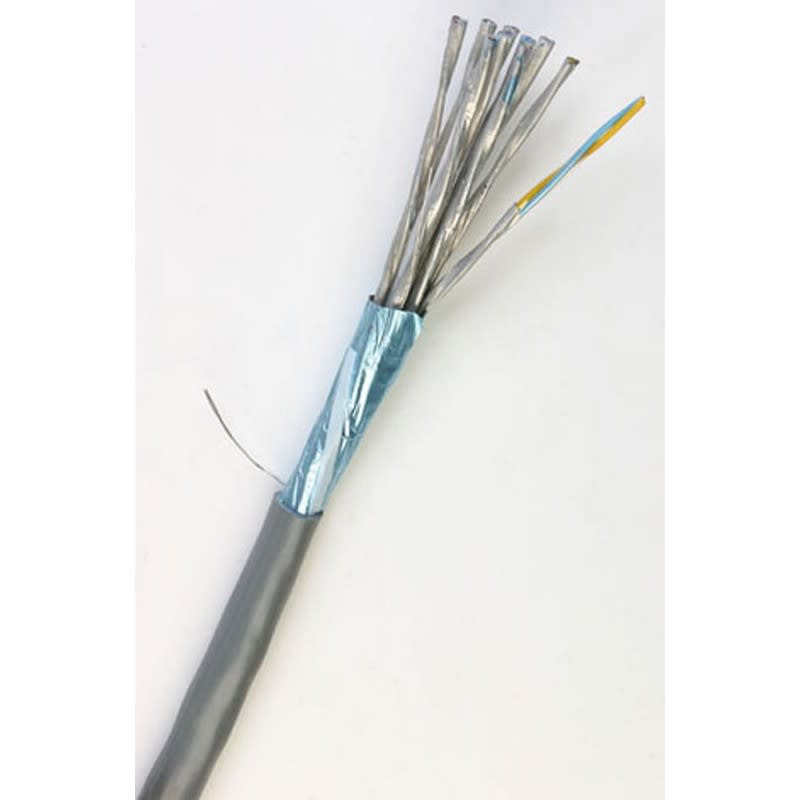 Acome - Câble de téléphonie SYT1B Numérique 10p AWG20 blindé marron ZH Cca