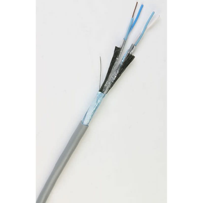 Acome - Câble de téléphonie SYT1B Numérique 2p AWG20 blindé marron ZH Cca