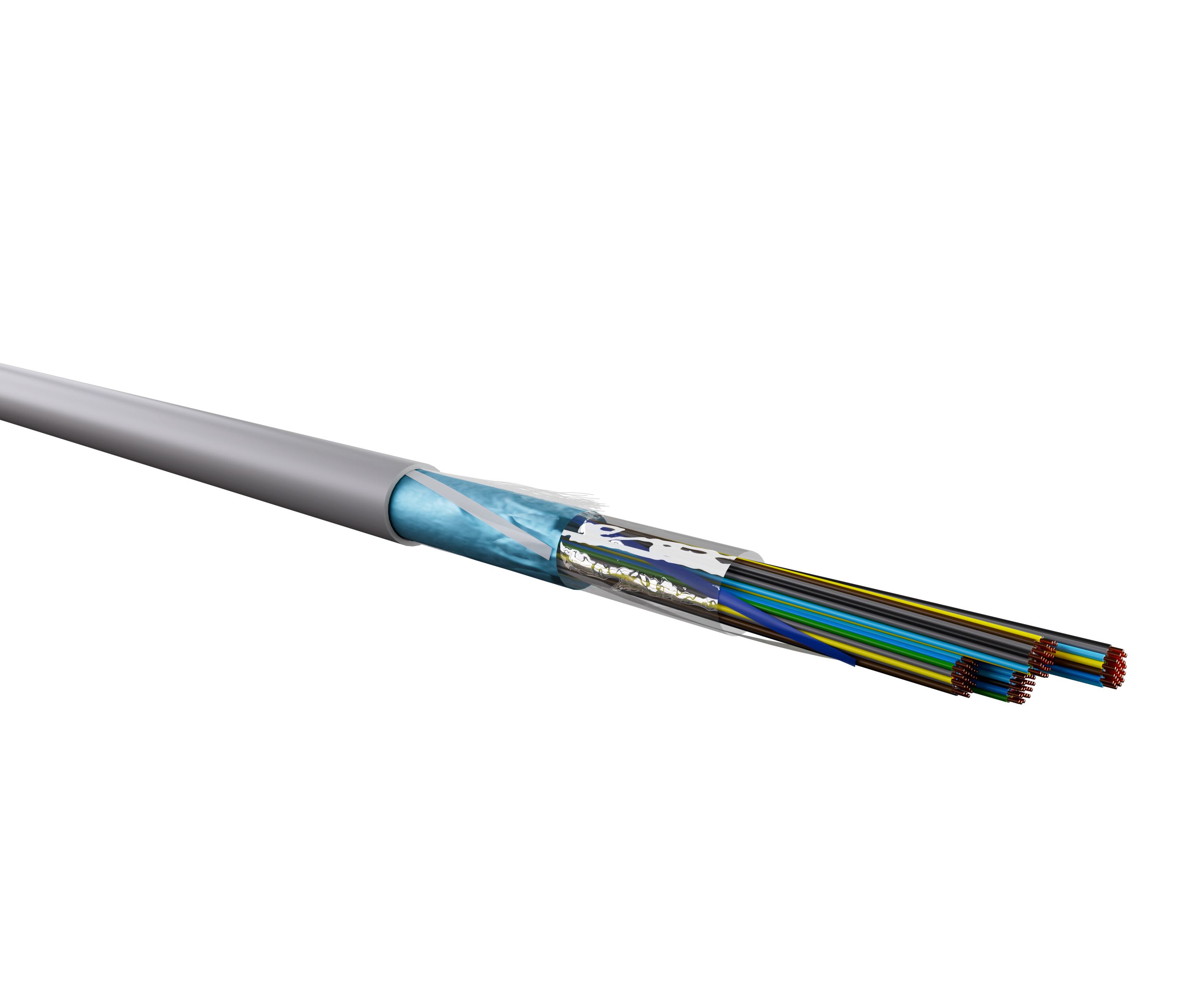 Acome - cable telephonie SYT1 numerique NPI 5P AWG24 marron ZH C1