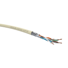 Acome - câble S/FTP cat6a LSOH-FR 4P touret 1000m ivoire Cca