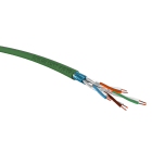Acome - Câble F/FTP cat7 LSOH-FR 4P touret 500m vert Dca