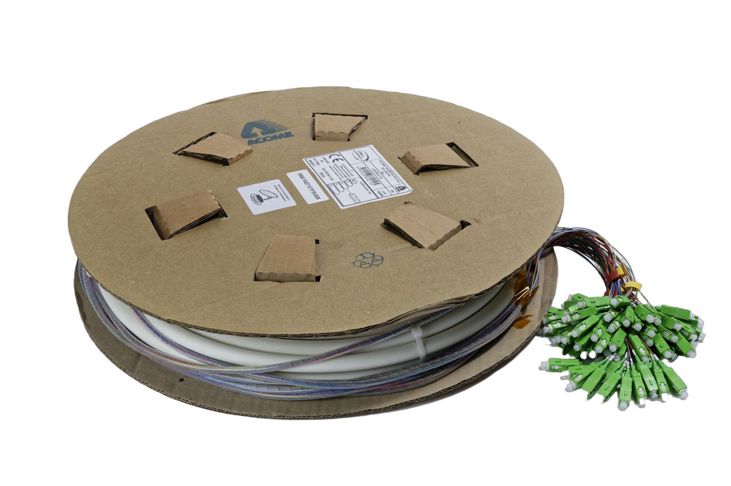 Acome - PAD 3828 - 144 Fibres - G657A2 - Modulo 4 -  préconnectorisé à 50% -   SC/APC -