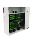 Acome - ICOR-UNI-4M Coffret optique mural + ACL-4T + gaine 2 m (sans modules)