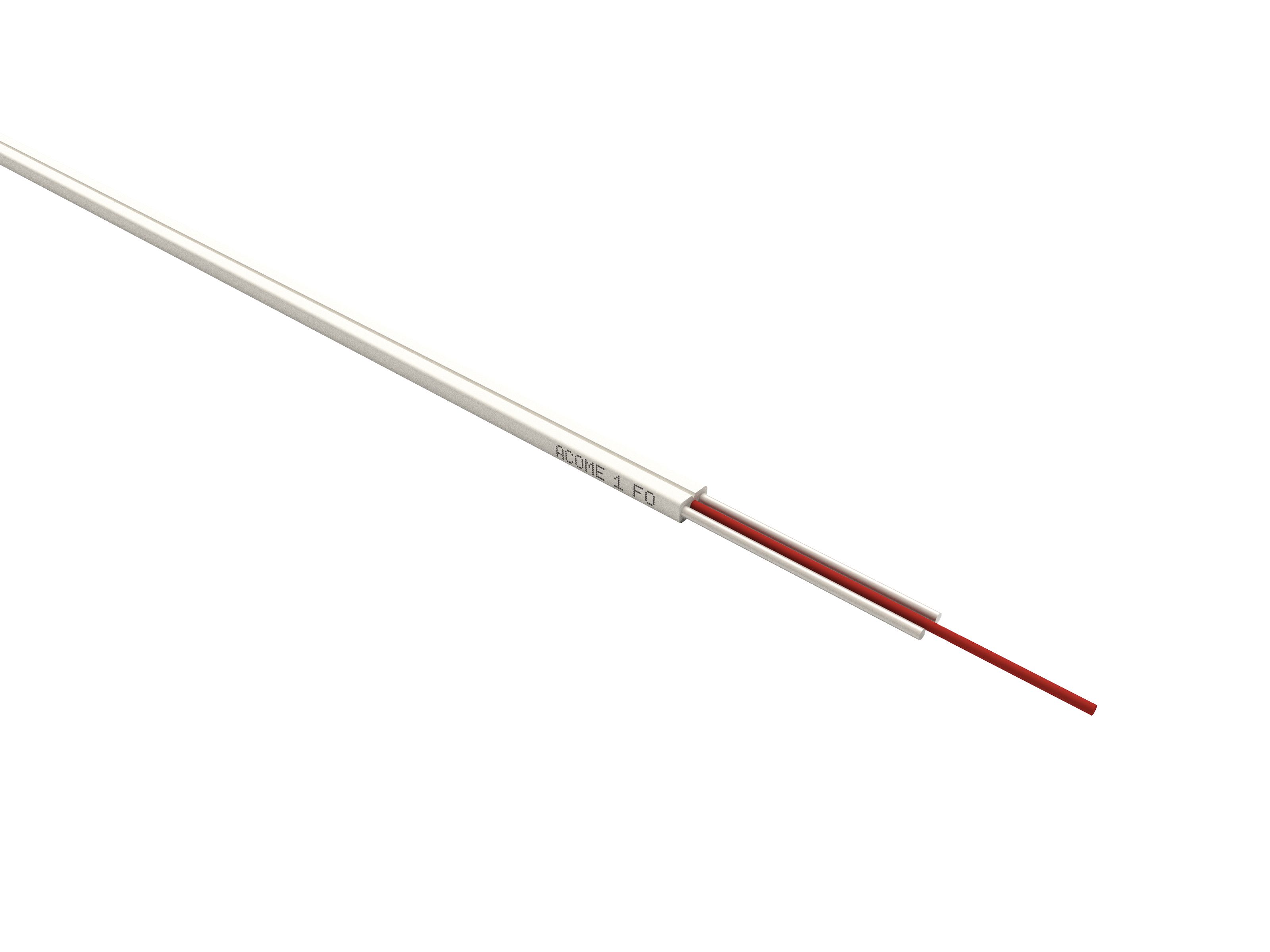 Acome - Câble drop poussable intérieur 1 Fo G657A2 LSOH-FR