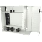 Acome - ICOR-UNI-8M Coffret optique mural à clefs + ACL-8T + gaine 4m (sans modules)