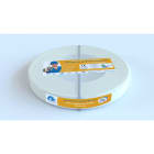 Acome - Câble F/UTP cat6A LSOH-FR 2x4P couronne 50m ivoire Dca