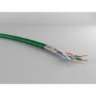 Acome - câble S/FTP cat7 Premium LSOH-FR 4P couronne 100m vert Cca