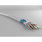 Acome - câble F/FTP cat7 LSOH-FR 2x4P touret 500m vert Dca