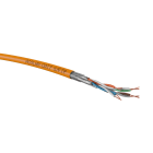 Acome - câble S/FTP cat7 LSOH-FR 4P touret 1000m orange Cca