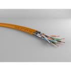 Acome - Câble S/FTP cat7 LSOH-FR 2x4P touret 1000m orange Cca