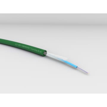 Câble fibre optique structure serrée - Gaine LSZH Cca – Intérieur/Extérieur