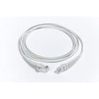 Acome - Cordon RJ45 Gigabit ivoire AWG26 2 mètres PoE+