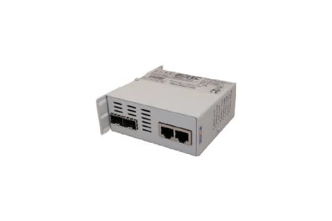 Acome - Switch durci 4 ports RJ 10/100/1000 Mbits/s dont 2 ports PoE+ et 2 ports SFP