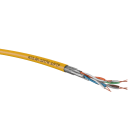 Acome - Câble S/FTP cat7A Standard LSOH-FR 4P touret 1000m jaune Dca
