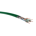 Acome - Câble S/FTP cat7A Standard LSOH-FR 2x4P touret 500m vert Cca