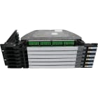 Acome - iTOM-V3-48-1U 48 Pigtails SCA Simplex OS2 Code TELECOM Ouv. Droite