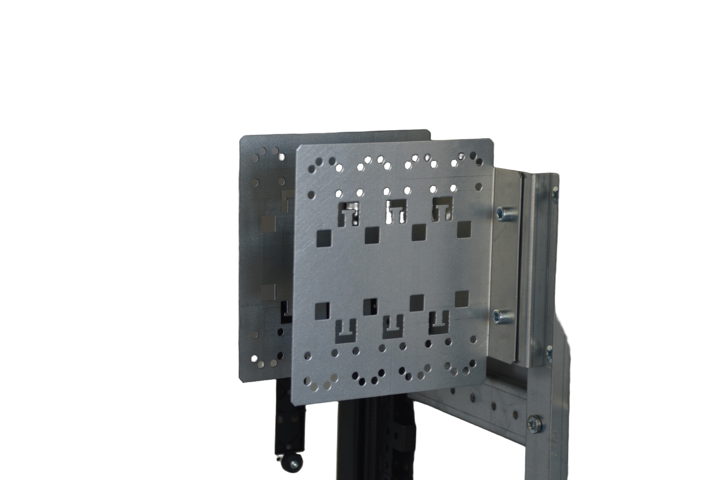 Acome - Équerre BEC 3 positions verticales, livré avec 1 nécessaire de fixation