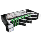 Acome - ITOM-HD-144-2U 144 Pigtails LC Duplex OM4 Code couleur FOTAG