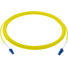 Acome - Cordon arme acier 1 FO OS2 - connectique LC-LC - tenue au feu Dca - longeur 20m