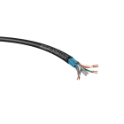 Acome - Câble F/UTP cat6A INT/EXT LSOH-FR 4P touret 500m noir Dca