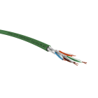 Acome - Câble U/FTP cat6A LSOH-FR 2x4P touret 1000m vert Cca
