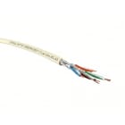 Acome - Câble U/FTP cat6A LSOH-FR 2x4P touret 1000m ivoire Cca